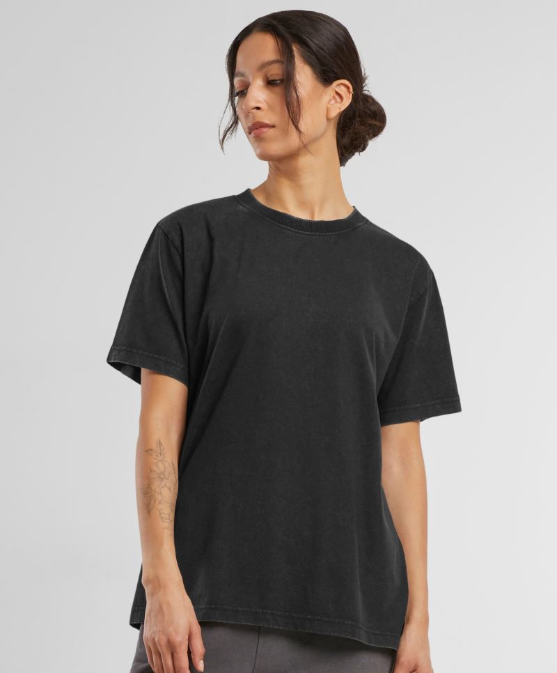 Build your Brand | BY 306 - Dámské oversize tričko z těžké bavlny  "Vintage"