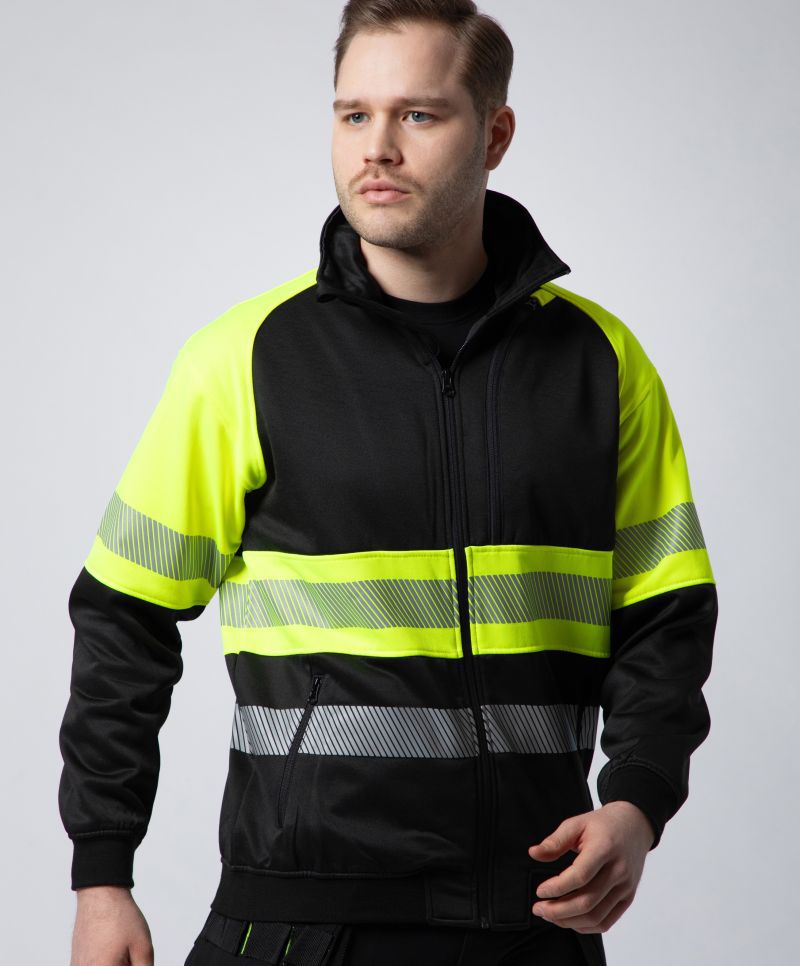 ProJob | 6120 Sweatshirt HV - Bezpečnostní mikina